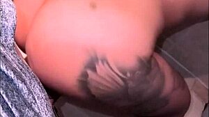 Caught bathing ready to get a good fuck you can hear her moaning with big ass doggystyle