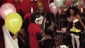 Whoa this hardcore orgy turns into wild gangbang with wet pussy banging and ripped clothes everywhere