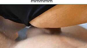 Amateur petite cutie gets creampie in shaved puffy pussy after squirting and moaning with fat cumshot