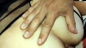 Milf In Stockings And Erotic Lingerie Gets Amateur Anal Sex