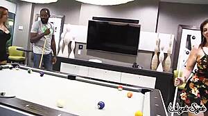 Sara Jay's interracial blowjob with deepthroat and cowgirl riding! 🔥🍑