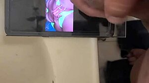 Before work, he casually sets up for a quick solo masturbation tribute session in the quiet morning.