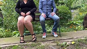 Perverted Stepmom Gives Dirty Gifts Like Wet Pussy Flashing And Chubby Bbw Ass To Stepson