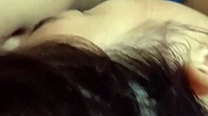 Indonesian milf rushes blowjob anal sex handjob squirting before husband arrives