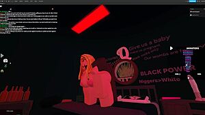 Blonde bitch takes monster cock for rough big black cock quickie in intense session