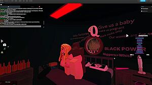 Blonde bitch takes monster cock for rough big black cock quickie in intense session