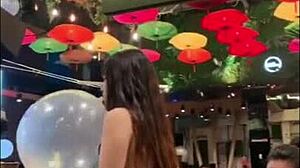 I watch bigo show cam with sexy asian girl showing huge natural tits live