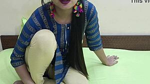 indian jija fucks his sexy saali saarabhabhi6 hard in bedroom with wet pussy doggystyle... oh man, big tits bouncing everywhere hindi audio