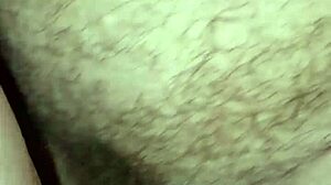 rubbing cum into her cervix trying to get pregnant milf creampie