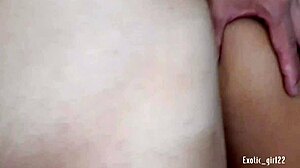 i love wild shower sex with big cock cumshot in mouth and hairless shaved pussy creampie