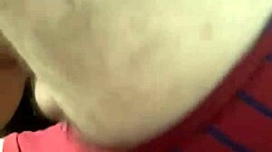 young woman eagerly sucks on her partner's large cock