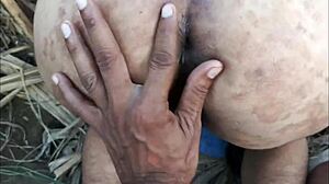 Step sali gets pounded hard in sugarcane field for outdoor desi sex thrill!