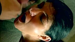 oh yeah, you think you can handle all these cocks spitting cum on your face?