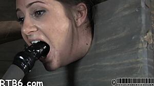 In a twisted tale of dominance, the European couple dives into nasty BDSM with hardcore fucking, blowjobs, and ball licking.