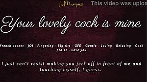 Your lovely cock belongs to me now - joi asmr gfe with french accent!