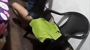 my wife left a camera running and caught this stranger pounding her doggystyle rough