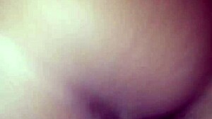 oh wow, how does this ebony babe with a big ass handle that light-skinned dick so deep?!