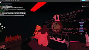 Blonde bitch takes monster cock for rough big black cock quickie in intense session