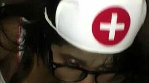 Oh man, this latina nurse at the hospital is like, totally young and handling patients... wait, what was I saying?