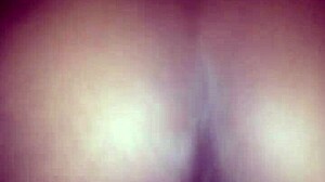 oh wow, how does this ebony babe with a big ass handle that light-skinned dick so deep?!