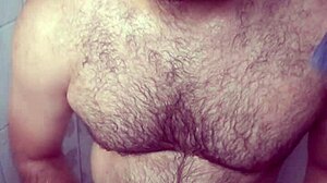 Hide Jerkingoff In The Shower And Cumming Over My Leg!