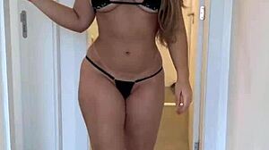 Her Cousin In Micro Bikini Wants To Swim In Your Pool