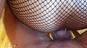 horny young 18+ slut cheats on husband by sucking and fucking neighbor on stairs 😈🔥