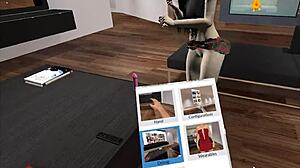 I feel so excited to dive into this VR session of playing Pornflix and chilling with you.