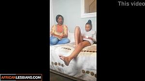 Amateur Busty South African Lesbians Feel Intense Passion While Finger Fucking Meaty Pussy to Orgasm