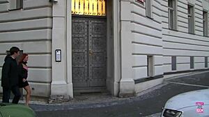 hey, check this slim redhead strapping on for intense anal with a skinny guy