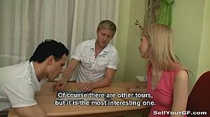 Intense Pounding of Shaved Denisa Peterson for That Dream Cruise!