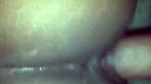 oh wow, how does this ebony babe with a big ass handle that light-skinned dick so deep?!