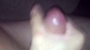 she enjoys a quick solo masturbation session in casual style