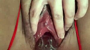 Taiwanese slut with big tits masturbates her pussy