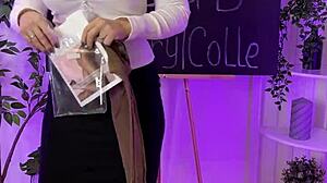 i feel so sexy dancing in big tits lingerie with nylon pantyhose and heels at the club