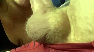 young woman eagerly sucks on her partner's large cock