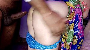 Indian Maid Lured With Salary Increase for Intimate Close-Up Encounter in Bent Over Doggystyle Position