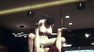 In this story, a Japanese woman with big tits engages in intense sex scenes.