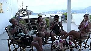 Compilados Do Casal Kobra No Bora Cast With Bruna Carlos - Parte 2 On Sheer Red