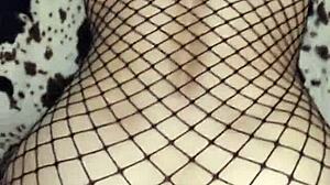 Milf In Stockings And Erotic Lingerie Gets Amateur Anal Sex