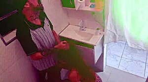 Stranger sneaks into disco women's bathroom and starts fucking the married amateur