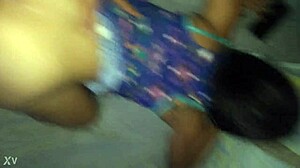 Monster Cock Slides into Tight Wet Pussy of Sexy Babe with Huge Natural Tits in Intense Bedroom Action