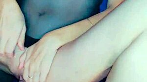 This mature skinny couple in lingerie got into some homemade sex, sharing their amateur wife moments like everyday folks do.