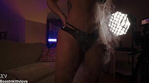 The Kickback X Features La Bella Diabla X in Group Session with Blonde Ebony Sluts Bent Over for Doggystyle Fucking and Creampie