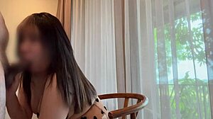 thai chubby girl in bikini gets bent over doggystyle