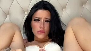 Slutty American exchange student, you think fingering yourself to squirting orgasm on webcam is hot?