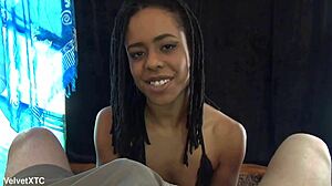 I Feel So Nervous Yet Excited In This Curtain Call Introduction With My Petite Babe Body And Natural Tits During Casting Interview