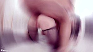 brunette charlotte sarte faces total dap destruction with assfucking anal gaping clothes ripped rough facial cumshot swallow