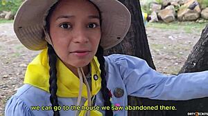 Camping Adventure Exploring Emma Anturin's Tight Vagina in Cosplay