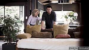 Hey stepdaddy, why not slide into my tight teen ass right now?